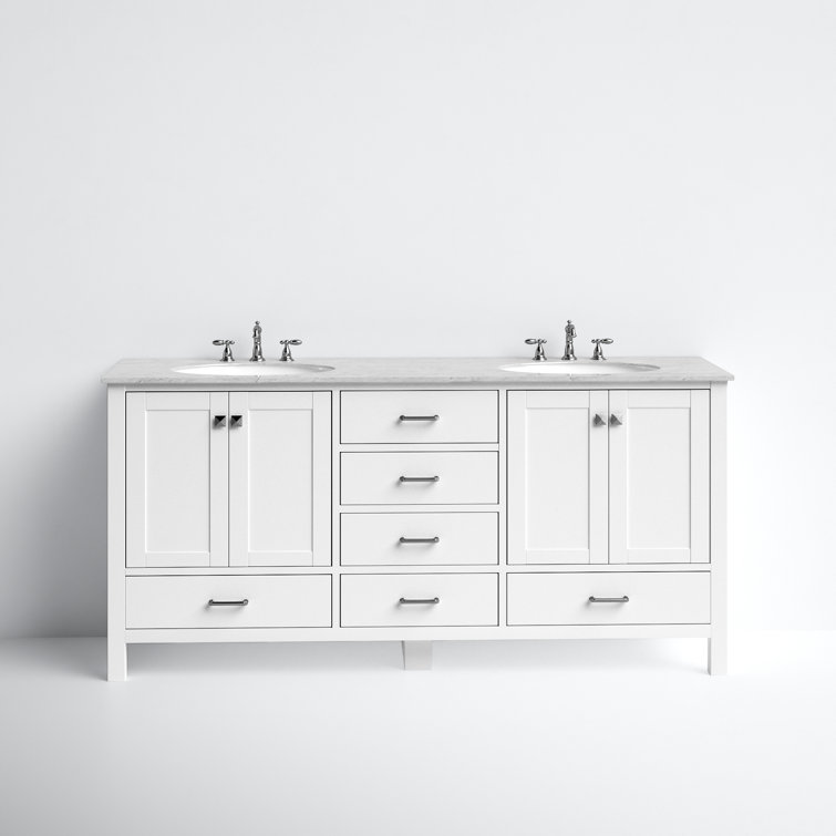 Joss & Main Matera 72'' Freestanding Double Bathroom Vanity with
